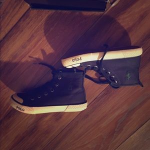 Polo Navy Calise Mid sneakers